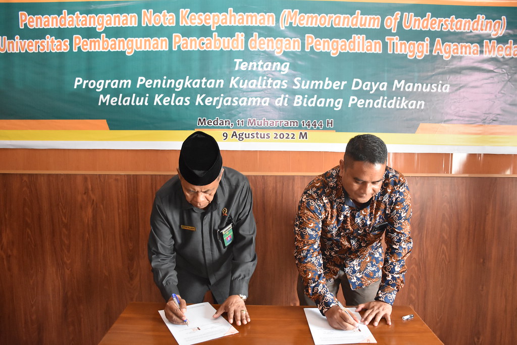 PTA Medan Tandatangani MoU Dengan Universitas Pembangunan Pancabudi | (10/8)