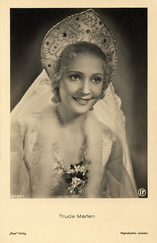 Trude Marlen in Der Favorit der Kaiserin  (1936)