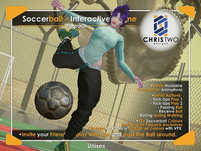 Soccerball - Black - Gold - [Chris Two Designs]