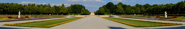 Oberschleißheim - Schlossgarten Panorama