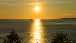 Lever du soleil, sunrise, Saint-Siméon, Charlevoix, PQ, Canada - 09751