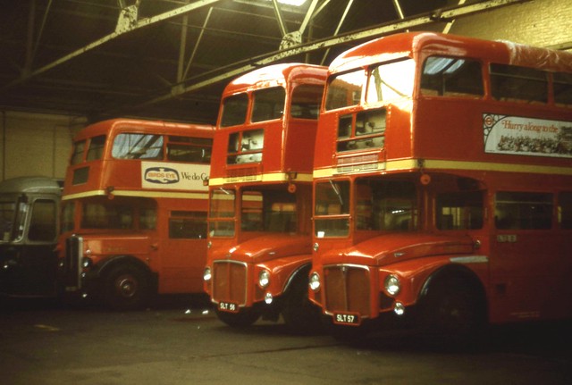 1983 – London Transport RM1 & RM2.  Mortlake Garage.