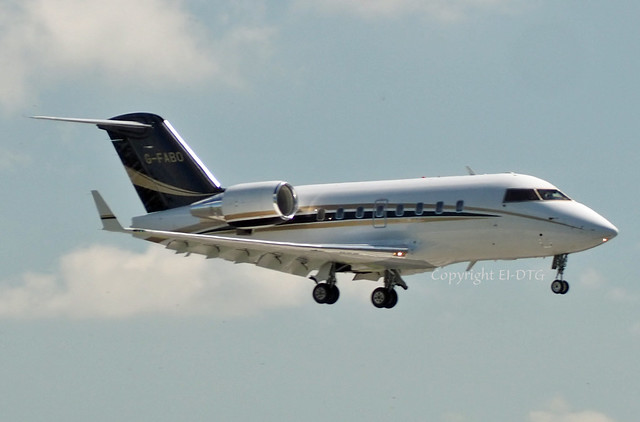 Bombardier Challenger 604 (CL-600-2B16) G-FABO Private