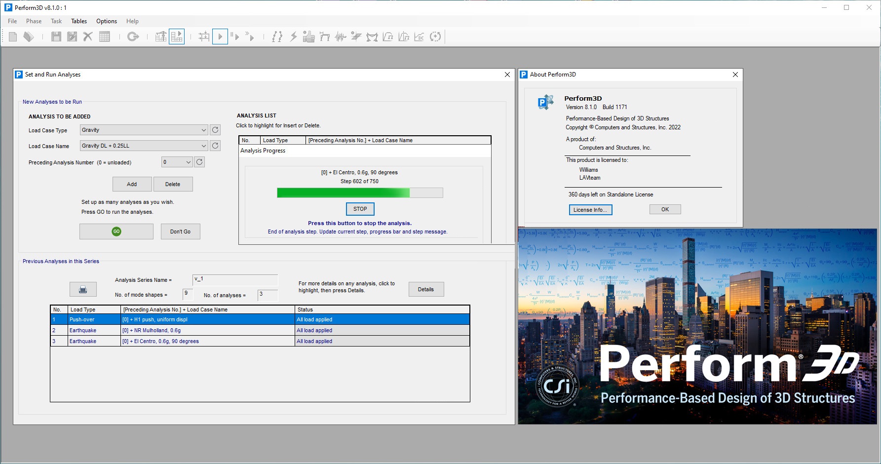 Working with CSI Perform3D 8.1.0 Build 1171 full