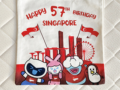 Singapore celebrates her 57 years today as a nation!