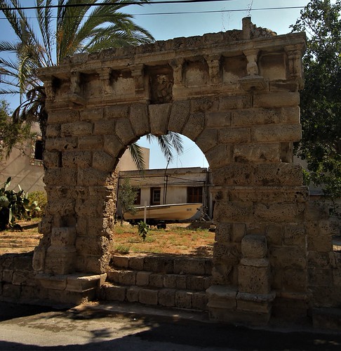 Biddulph Gate, Famagusta, Turkish Republic Of North Cyprus. by millicand@rocketmail.com, The Biddulph Gate in Famagusta, Turkish Republic of North Cyprus, is a ruined structure named after