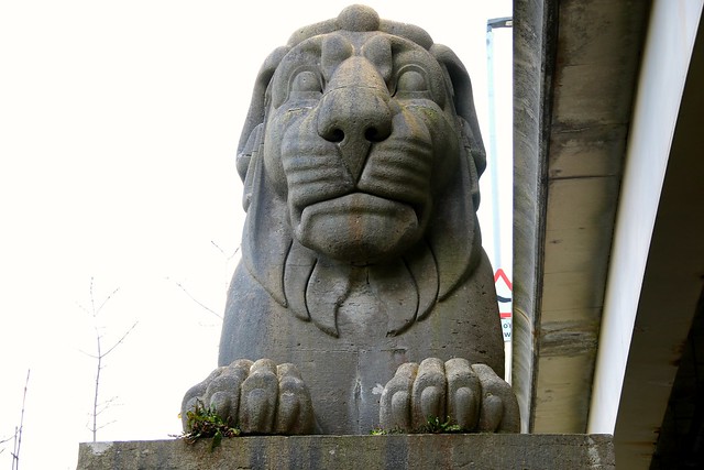 Stone Lion Britannia Bridge Anglesey. 😎