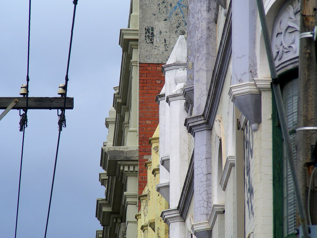 Brunswick facades, Fitzroy, Victoria