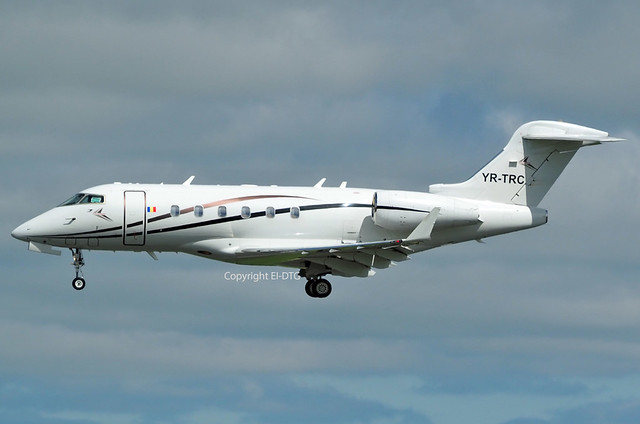 Bombardier Challenger 300 (BD-100-1A10) YR-TRC Private
