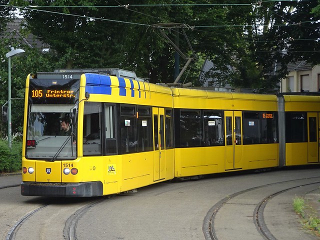 Essen: Ruhrbahn Tram 1514