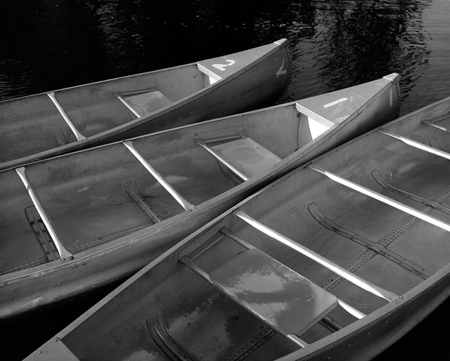 Canoes, Wallowa Lake, Oregon