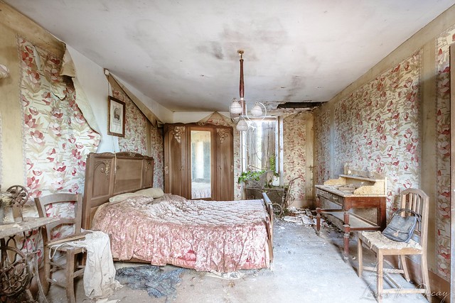 Abandoned bedroom
