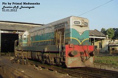 M2a 593 at R.S. Dematagoda in 01.01.2012