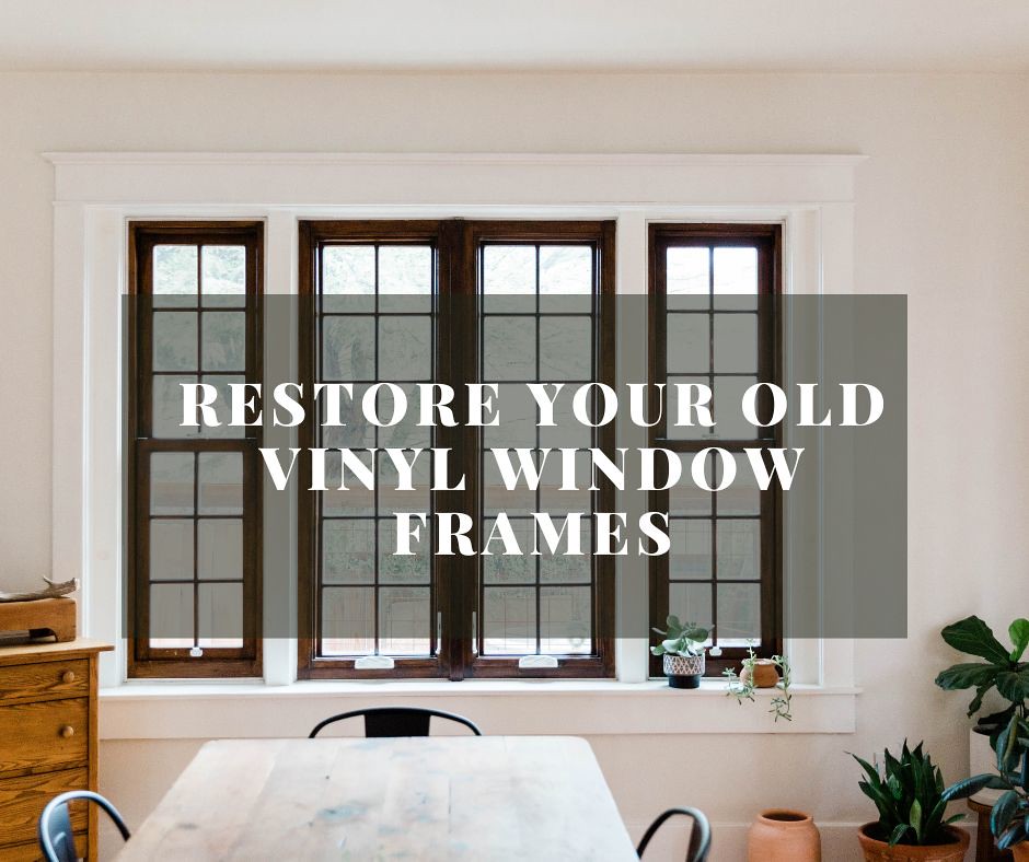Window Outdated Frames Restore your old vinyl window frames! | Old window restorati… | Flickr