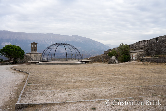 Albania - Gjirokaster - Gjirokaster Castle views