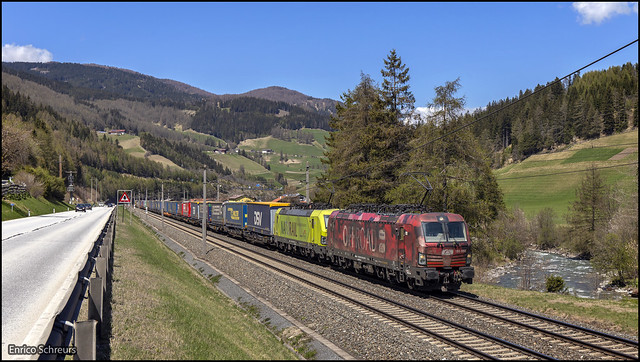 28 april 2022 - TX Logistik 193 555 + 193 559 - Steinach am Brenner