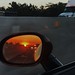 Sunset in freeway
