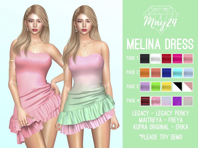 NEW RELEASE - Melina Dress