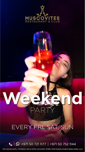 Weekend Party at Muscovites Restaurant & Club