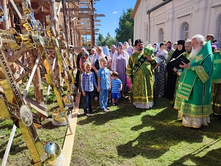 11.08.2022 | Освящение крестов Николо-Косинский монастырь