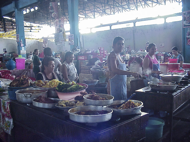 Food market Usulutan, El Savador c.2004