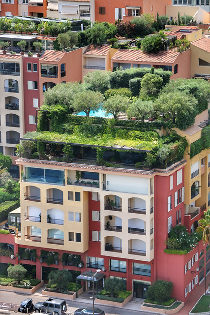 Piscine sur toit, Monaco
