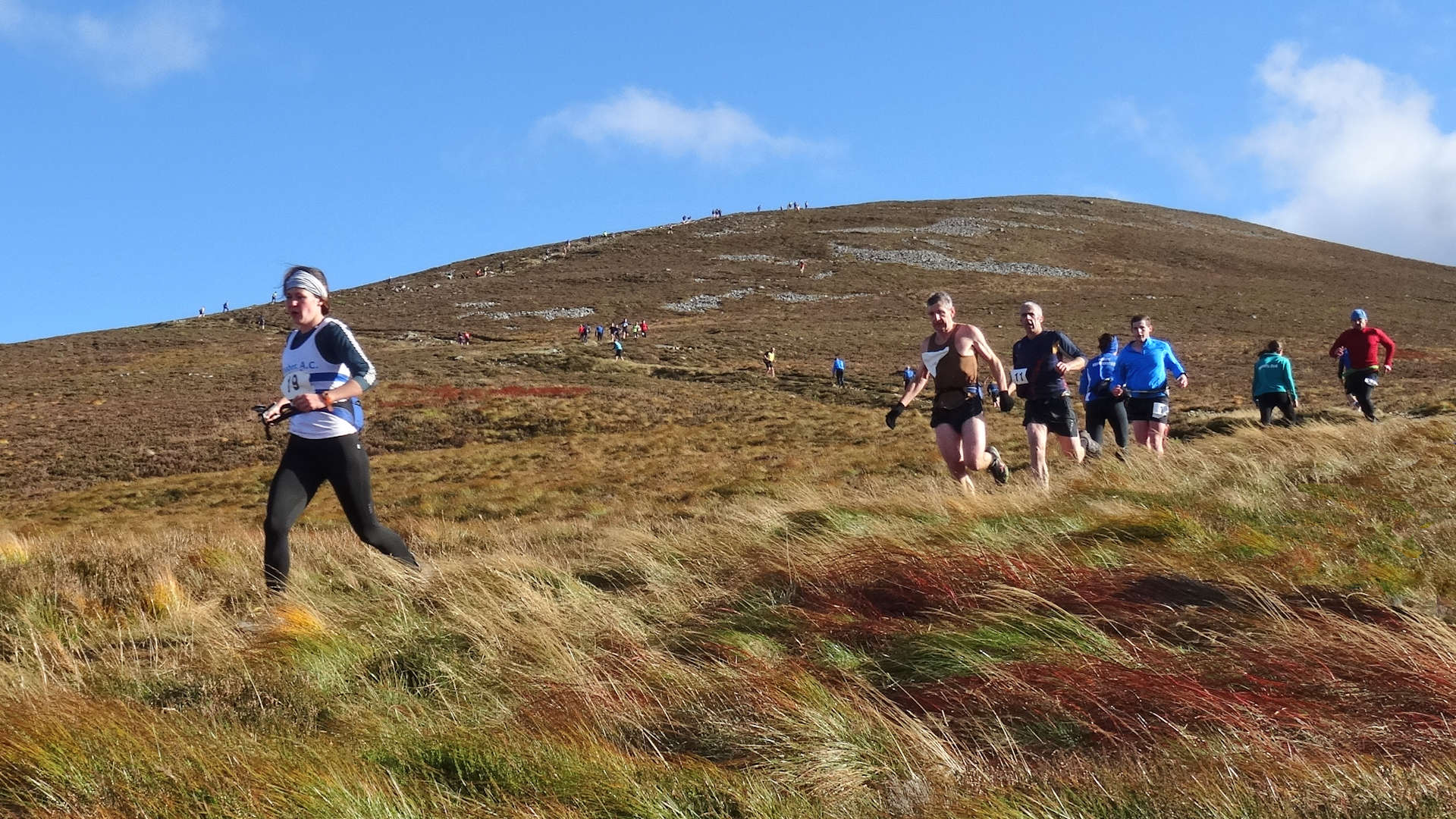 Meall a'Bhuachaille traverse and hill race
