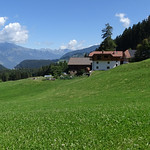 Landschaft auf dem Tschögglberg bei Vöran