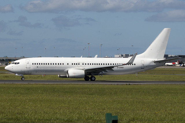 2-LRGG | AMCK Aviation | Boeing B737-86N(WL) | CN 38039 | Built 2013 | DUB/EIDW 27/05/2022 | ex LN-RGG | Reregistered as F-HUYI with Transavia France