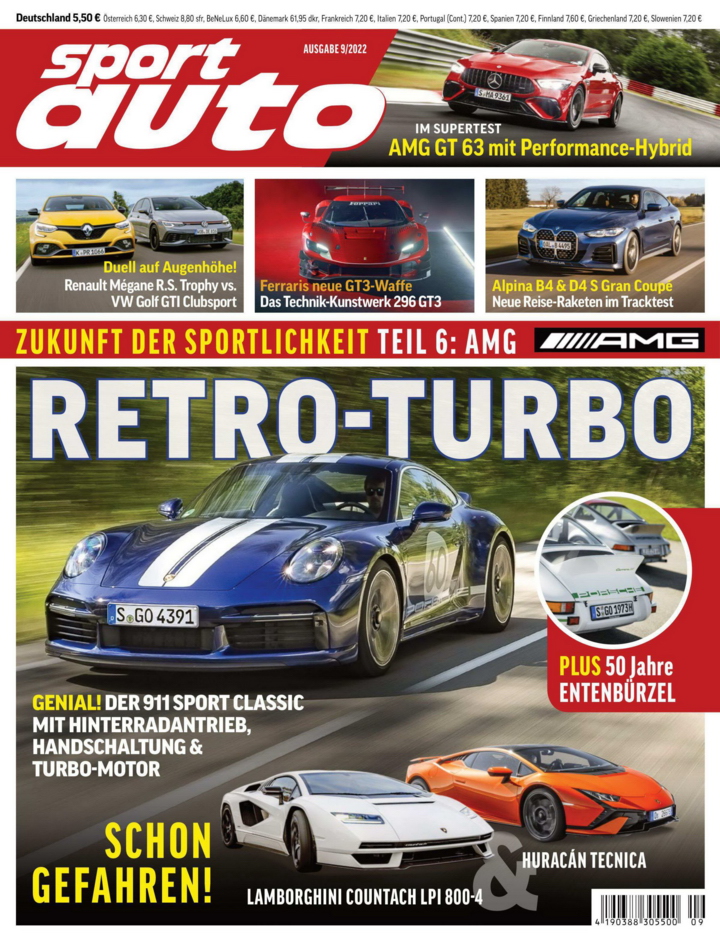 Image of sport auto - 2022-09 - cover