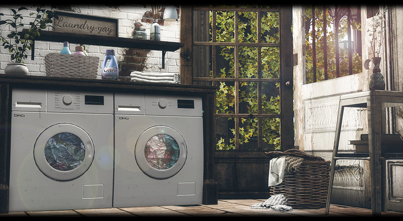 Rustic Laundry