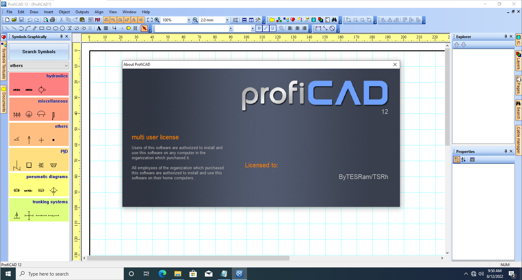 Working with ProfiCAD 12.0 full