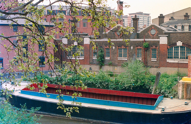 Grosvenor Canal, Grosvenor Rd, Pimlico, Kensington & Chelsea, 1988, 88c05-07-14