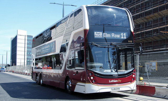 SJ19 OYR (1113) - Alexander Dennis Enviro400 XLB - Lothian Buses (Lothiancity)