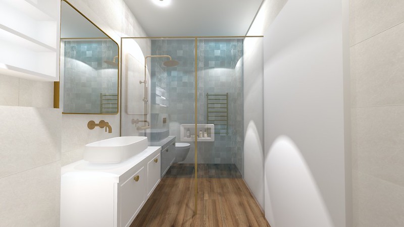 Szófia utcai fürdőszoba luxus lakberendezés