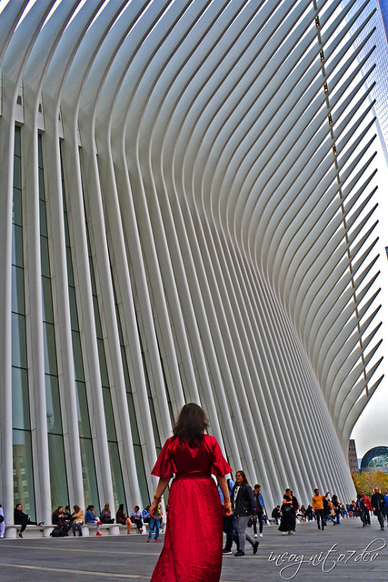 Me & The Oculus World Trade Center WTC Lower Manhattan New York City NY