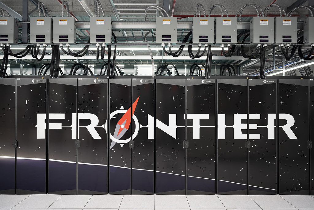 Froniter Computer Frontier supercomputer | The Frontier supercomputer at the D… | Flickr