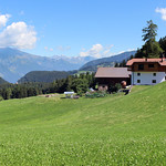 Landschaft auf dem Tschögglberg bei Vöran