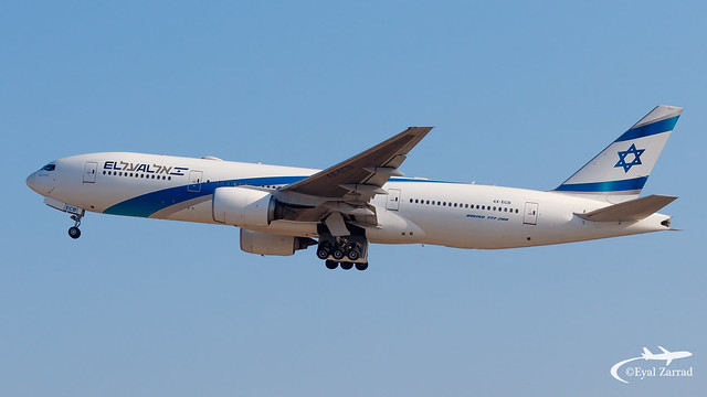 TLV - El Al Boeing 777-200 4X-ECB
