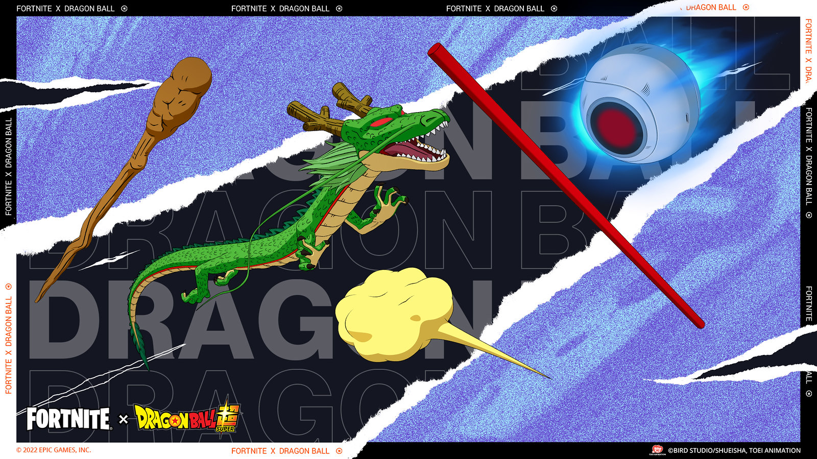 Fortnite Dragon Ball Pickaxes and Gliders