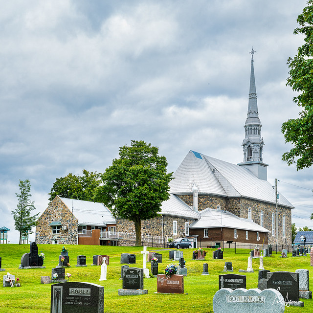 Église et cimetière de Saint-Norbert-d