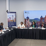 20220808-RD-LSC-0720 From the head table left, U.S. Department of Agriculture USDA Rural Development RD South Carolina State Director Dr. Saundra H. Glover, USDA RD Under Secretary Xochitl Torres Small and Congressman James Clyburn (S.C. District 6), and South Carolina State Senator Vernon Stephens hold a community roundtable at the Orangeburg County Library and Conference Center in Orangeburg, SC, on August 8, 2022. 

For more information, go to
The news release at rd.usda.gov/newsroom/news-release/usda-invests-30-million-infrastructure-and-education-facility-upgrades-rural-south-carolina 

Water &amp;amp; Waste Disposal Loan &amp;amp; Grant Program in South Carolina at rd.usda.gov/programs-services/water-environmental-programs/water-waste-disposal-loan-grant-program/sc

Community Facilities and Direct Loan and Guaranteed Loan Program at rd.usda.gov/programs-services/community-facilities/community-facilities-direct-loan-grant-program/sc

USDA media by Lance Cheung. 