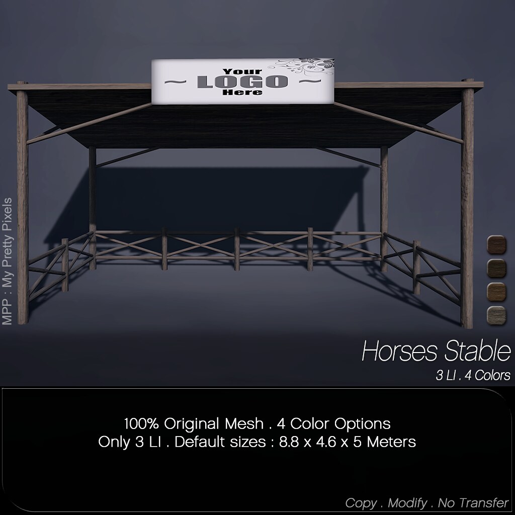 MPP - Horses Stable - 4 Colors