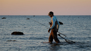 fishing before dawn