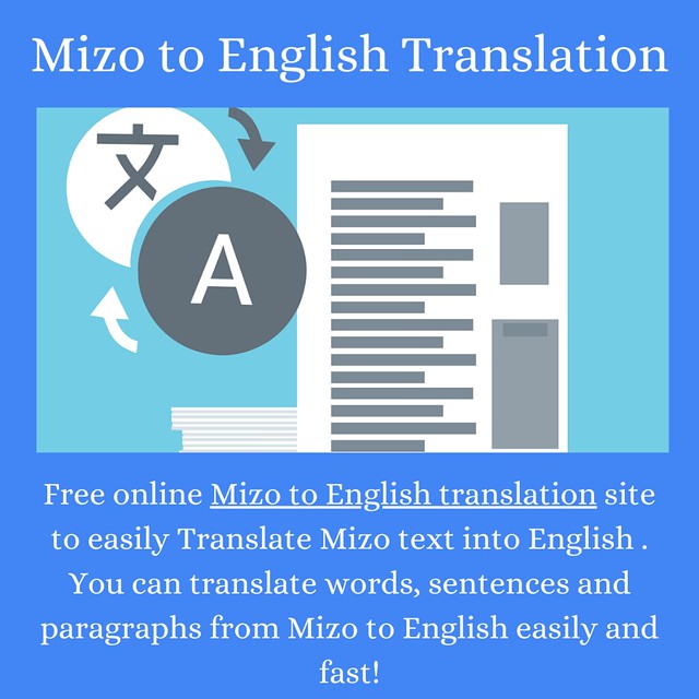 Mizo to English Translation Online