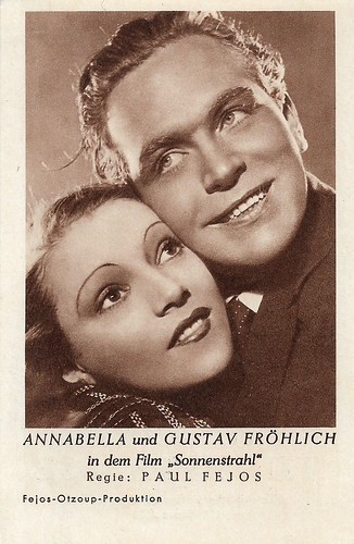 Annabella and Gustav Fröhlich in Sonnenstrahl