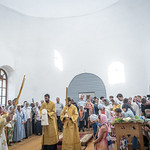13 августа 2022, Освящение храма, Литургия. Покровская церковь (д. Покровское Кимрского района)