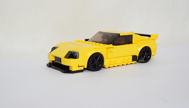 Tutorial - Toyota Supra mk4, an alternate build of Lego 76901 Supra set