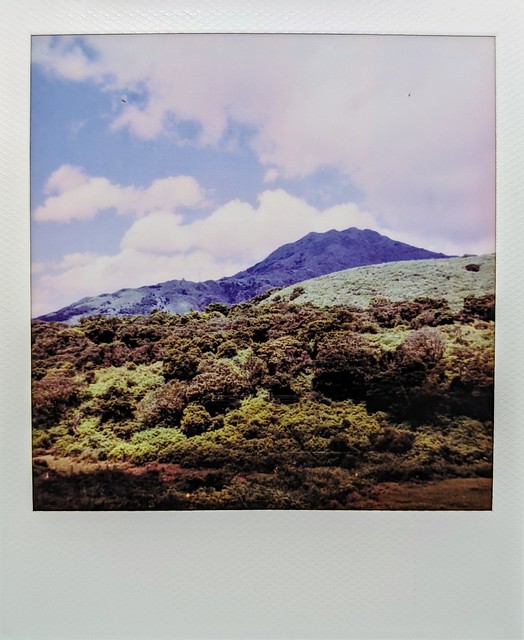 Mountain Top | SX-70 / Color SX-70 Film White Frame