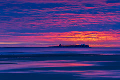 Sunrise Over the Farne Islands, Northumberland